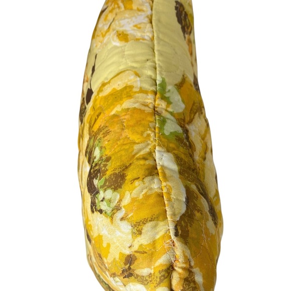 Vintage Handmade Repurposed Quilted Throw Pillow - Picture 3 of 9